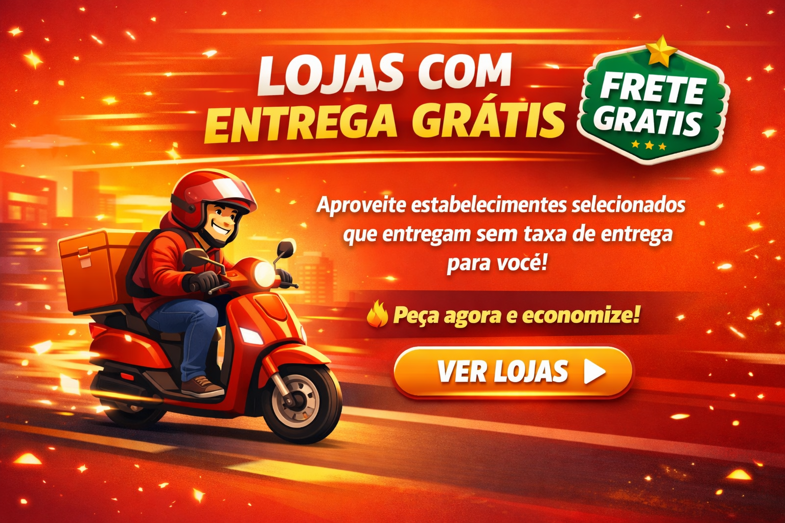 Lojas com Entrega Grátis