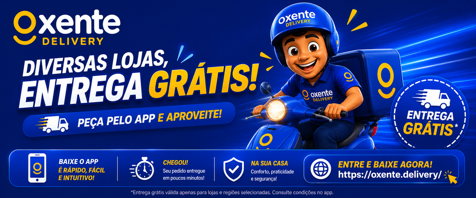 Lojas com Entrega Grátis